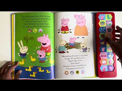 Read Aloud  Peppa Pig  Peppa's Super Noisy Sound Book   Kids Books