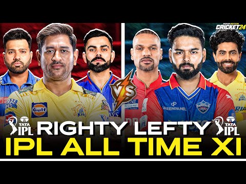 LOW SCORING THRILLER 🔥IPL ALL-TIME 🏆 RIGHTY vs LEFTY - Cricket 24