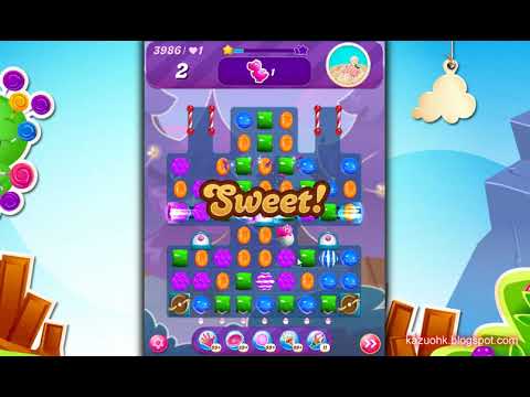 Candy Crush Saga Level 3986   NO boosters