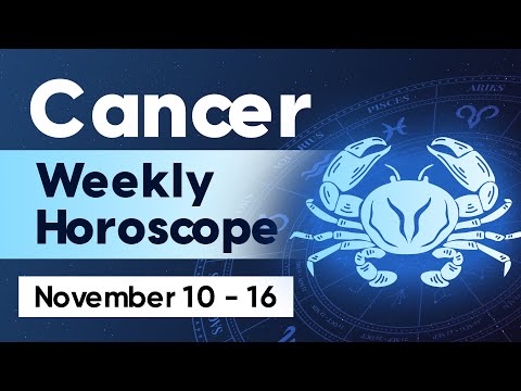 Cancer Weekly Horoscope: November 10 to 16, 2024