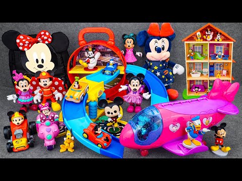 Satisfying with Unboxing Disney Minnie Mouse Roller Coaster Airplane Playset | Review Toys ASMR