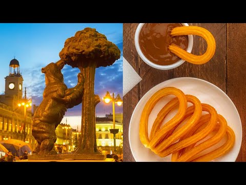 MADRID, Spain — GRAN VIA and CHURROS (Narrated) - España City Walks【4K】🇪🇸