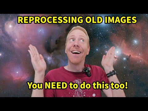 NEW Processing Techniques on OLD Astro Images - HUGE differences! DO try this at home :)