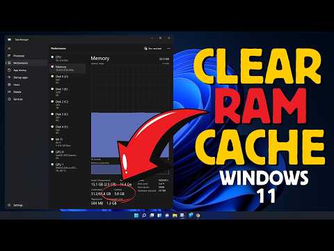 How to Clear RAM Cache in Windows 11