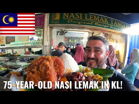 Honest Review of The OLDEST Nasi Lemak in Malaysia -- Nasi Lemak Tanglin | Kuala Lumpur 🇲🇾