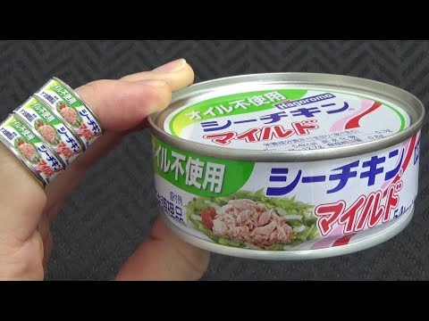 缶詰リング 2 - はごろもフーズ Canned Food & Replica Ring 2