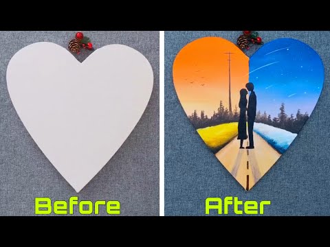 How to make painting ( पेंटिंग कैसे बनाते हैं ) #shorts