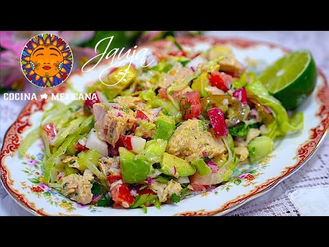 Ensalada de Salpicón de Atún con Mi Aderezo Favorito