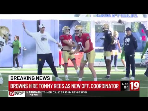 Tommy Reese hired as Browns OC