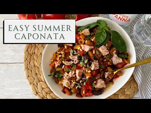 Easy Summer Caponata 🍆🇮🇹 Italian Summer Recipes | SEASON & SERVE BLOG