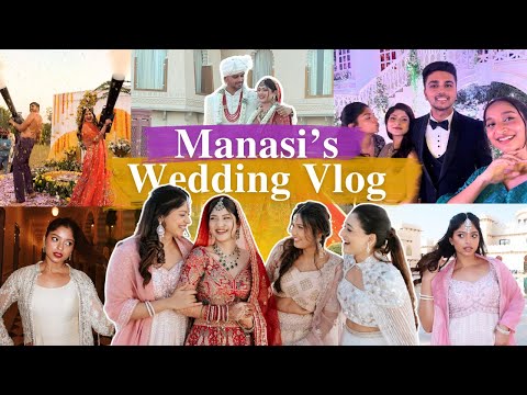 @Manasimau ‘s Big Fat Indian Wedding Vlog 🥁💃 Alfiya Karim Khan