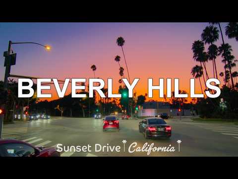 Beverly Hills Sunset Drive: Luxury Homes and Glamour on Rodeo Drive