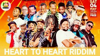 Heart To Heart Riddim 2024 Mix by Dj Star Made it ( Official Music visualizer)