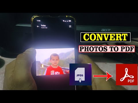 How To Convert Photo To PDF | PDF File Kaise Banaye Photo Sey | Technical Mushtaq