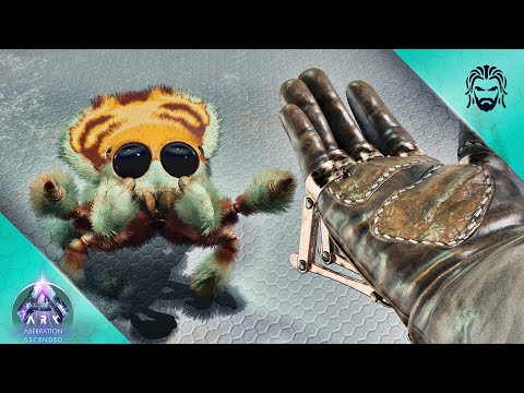 I Finally Tamed a Cosmo Jumping Spider! - ARK Aberration [E6]