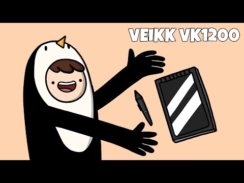 Improve Your Animation On FlipaClip With Veikk VK1200 | Unboxing & Review