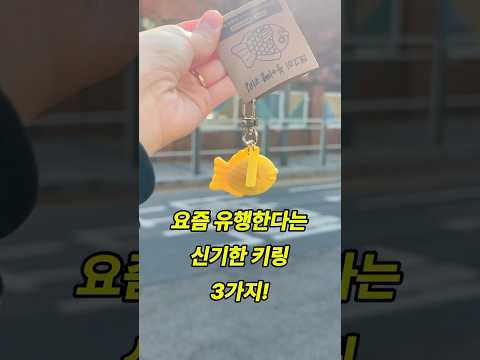 요즘 유행한다는 신기한 키링;;