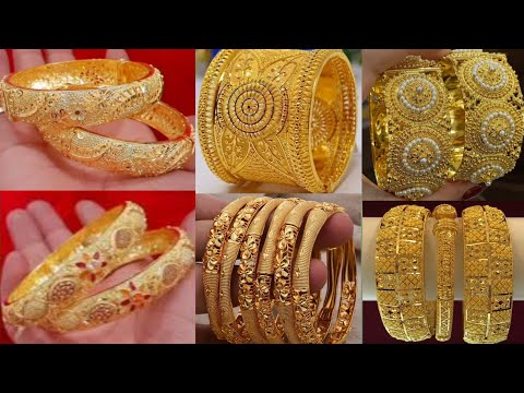 Gold Kangan Design 2024 | Gold Bangles  design 2024 | GR Fashion