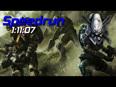 Halo Reach 2 Player Legendary Speedrun in 1:11:07