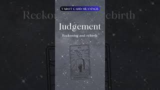 Embracing Renewal: Unveiling the Judgement Tarot Card | Tarot Talks Short  #tarot #tarotreading