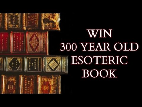 Win a 300 Year Old Book of Theosophical Mysticism!