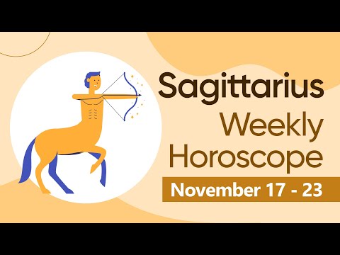 Sagittarius Weekly Horoscope: November 17 to 23, 2024