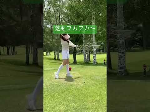 ラウンドで癒された一日🏌️‍♀️鳥の声とともに高原ゴルフ⛳️✨　#ゴルフ #ゴルフ女子 #golf #小淵沢