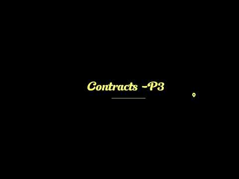 Contracts P3 by Dean Riano