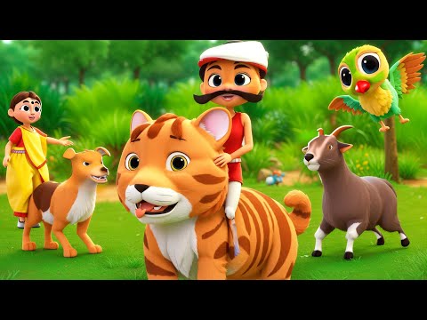 लालची बिली कहानी - Greedy Cats Funny Story in Hindi Kahaniya | 3D Animated Moral Stories | JOJO TV