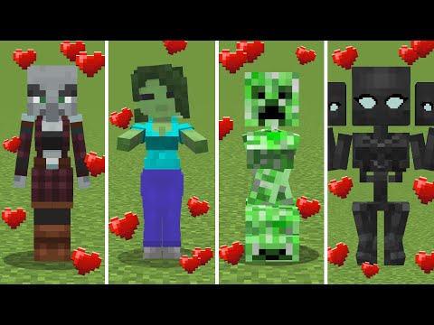 10 minecraft ❤️ in one video