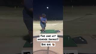 The most explosive golf swing known to man! #shorts #golf #fyp