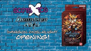 Opening the Dragon Onslaught Starter Deck! - Battle Spirits Saga