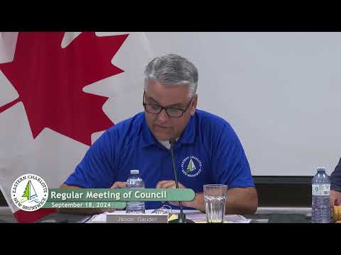 Municipality of Eastern Charlotte Regular Council Meeting for September 2024