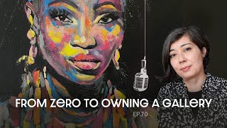 How one Artist Became a Creative Entrepreneur  /  EP. 70 The Bold Artist Podcast.