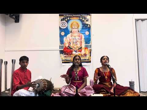 Sri Bhakta Hanuman Temple Performance | Jan-12-2025 | #Keyura Arul & #Kirthika T Venkat