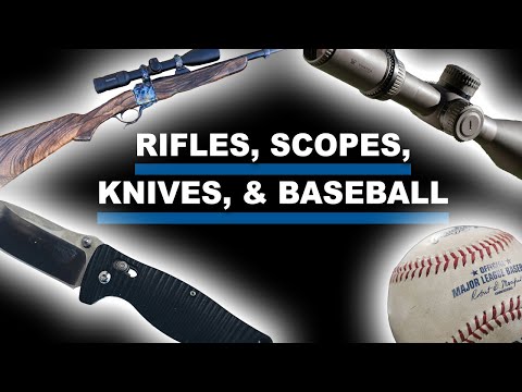 Eps 394: Rifles, Scopes, Knives, Baseball - Living the Dream with Joe Cunningham