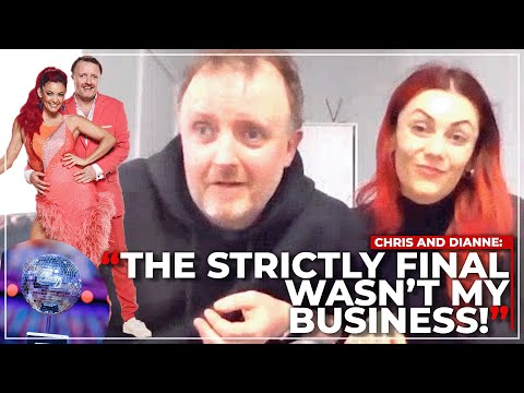 Chris McCausland and Dianne Buswell talk about their emotional journey ahead of Strictly Grand Final