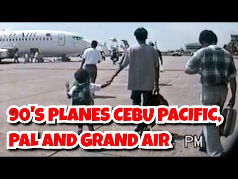 90s CebuPac, PAL & Grand Air (Cagayan de Oro to Manila Airport) - Year 1998