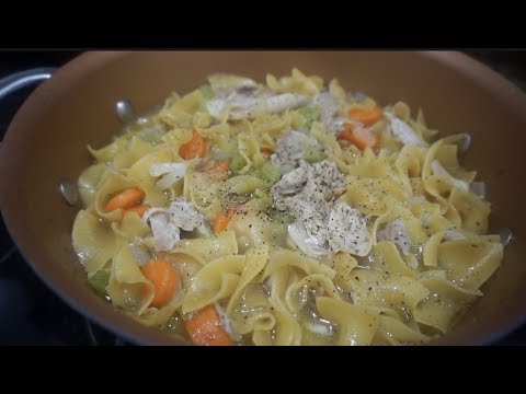 Homemade Chicken Noodle Soup Recipe | How To Make Chicken Noodle Soup | Southern Smoke Boss