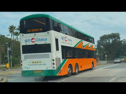 新巴波浪紋Volvo B8L 5230行走城巴B8線