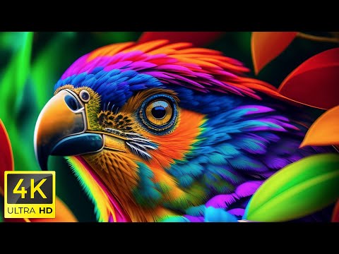 4K HDR 120fps Dolby Vision with Animal Sounds (Colorfully Dynamic) #98