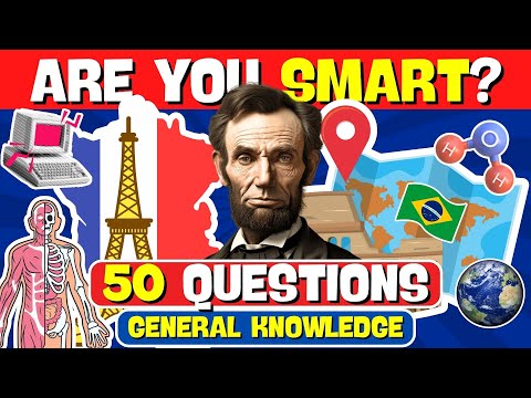 General Knowledge CHAMPIONSHIP 50 Questions to Prove You're the Best! 🧠🤯 | Random Quizzes