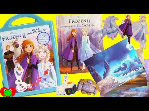 Frozen 2 Magnetic Play Set Scenes and Surprises