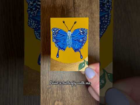 Artist Trading Card “wings” #paintwithme