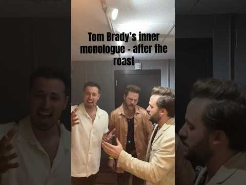 What Tom Brady heard in his head when his roast finally ended #amen #harmony #tombrady