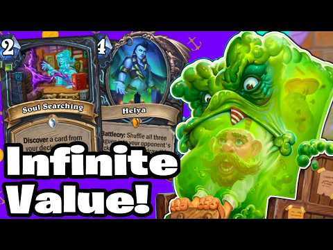 HEL-YA! Cube Plague DK Counters Mage! Traveling Travel Agency Hearthstone Death Knight Deck