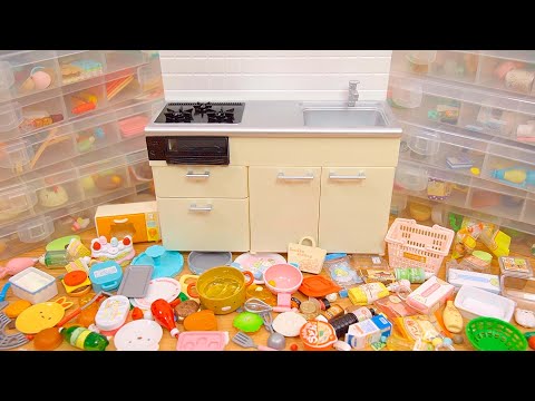 【Miniature cooking Re-ment】Sumikko Gurashi Cooking toys ✨Fried food in mini-kitchen✨ASMR