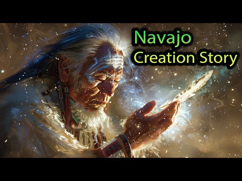 The Navajo Creation Story | The Four Worlds | Navajo Folklore | Native American Mythology Stories