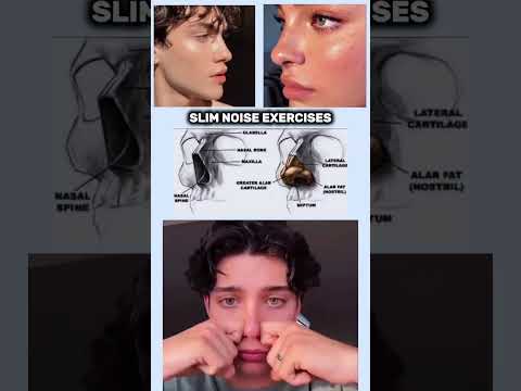 Slim Noise Exercise for man or woman #phonkmusic #slimnose #nose #viralshort #viralvideo