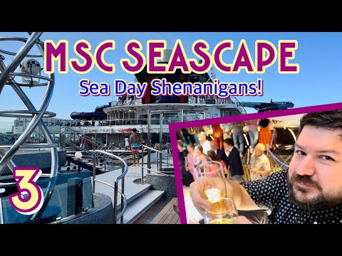 MSC Seascape: Sea day activities, elegant night, & nightclub vibin'! | PART 3, September 2023